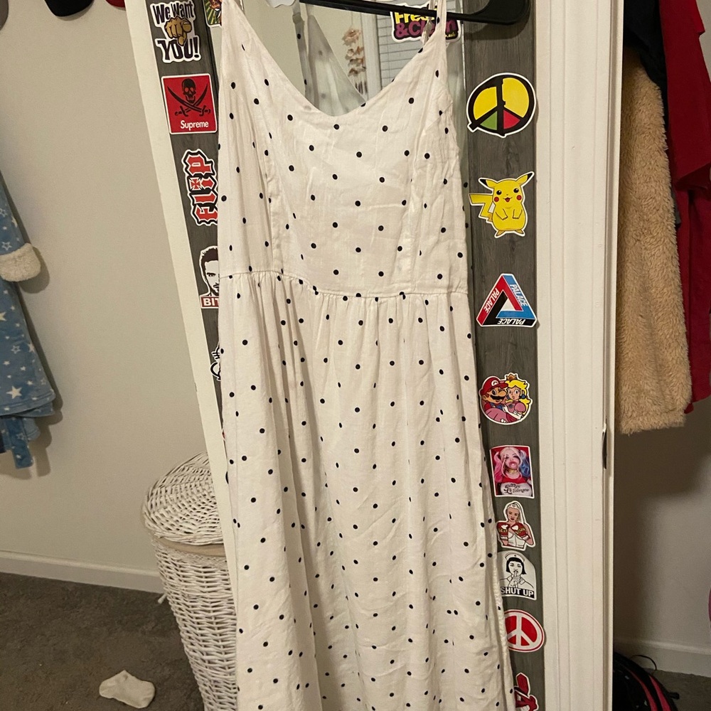 white dress